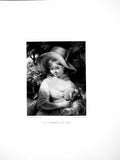 Old Antique Print An Unfinished Picture Sir Joshua Reyns Young Girl 1907 20th