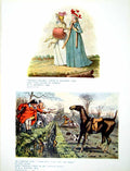 Original Old Antique Print Morning Dresses 1795 John Leech Horse Refusing 1907