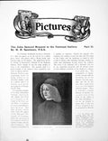 Antique Old Print John Samuel Bequest To The National Gallery IiPages 1907