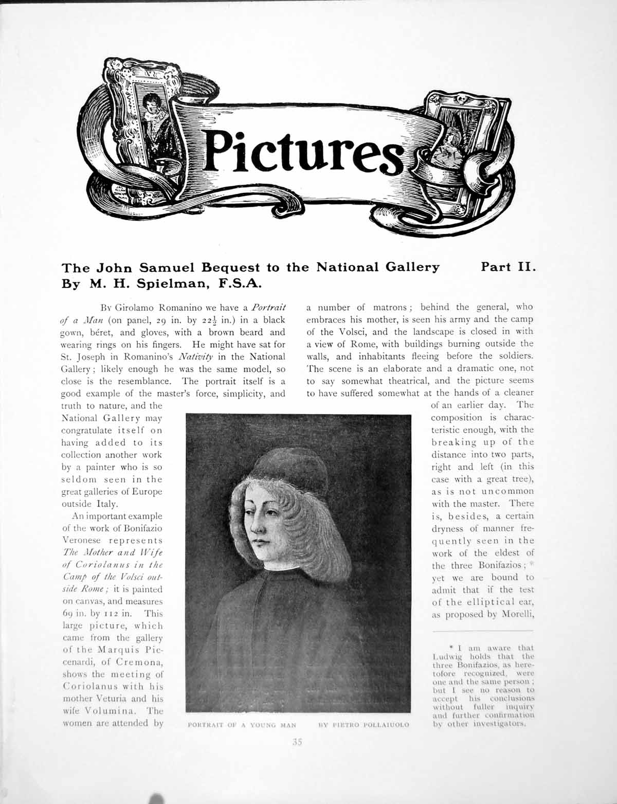 Antique Old Print John Samuel Bequest To The National Gallery IiPages 1907