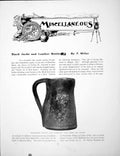 Antique Print Black Jacks And Leather Bottles C 18th With CrestsPage 1907