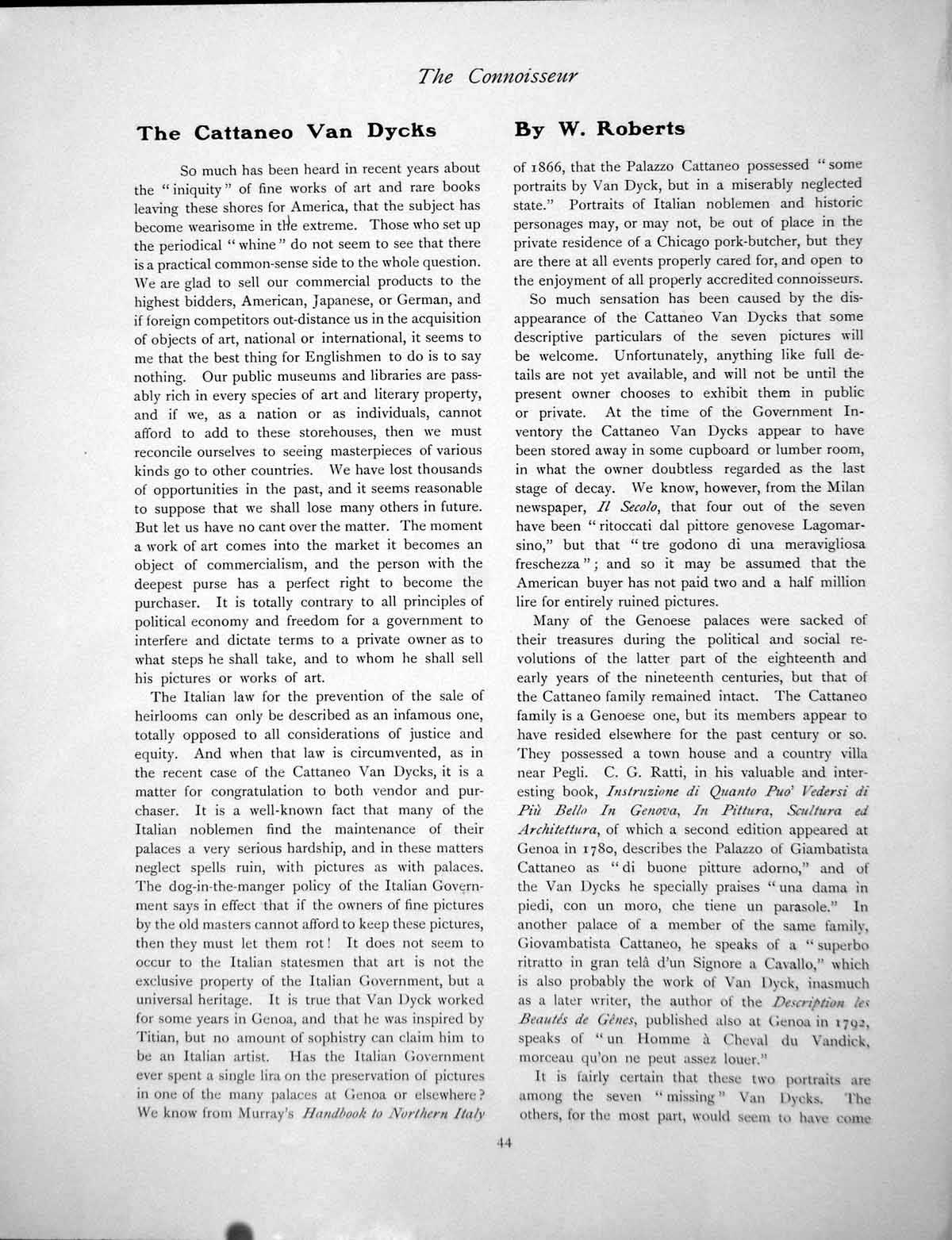Antique Old Print The Cattaneo Van Dycks French Leather BottlePage 1907