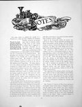 Original Old Antique Print Notes A Turner Teapot Overed StampsPages 1907
