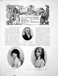 Antique Print Mr Jp Morgan'S Pictures The English Miniatures VPages 1907