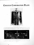 Old Antique Print Chester Corporation Plate Whitley TankardPages 1907