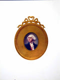 Original Old Antique Print George Washington In Collection Jg Tollemache 1907