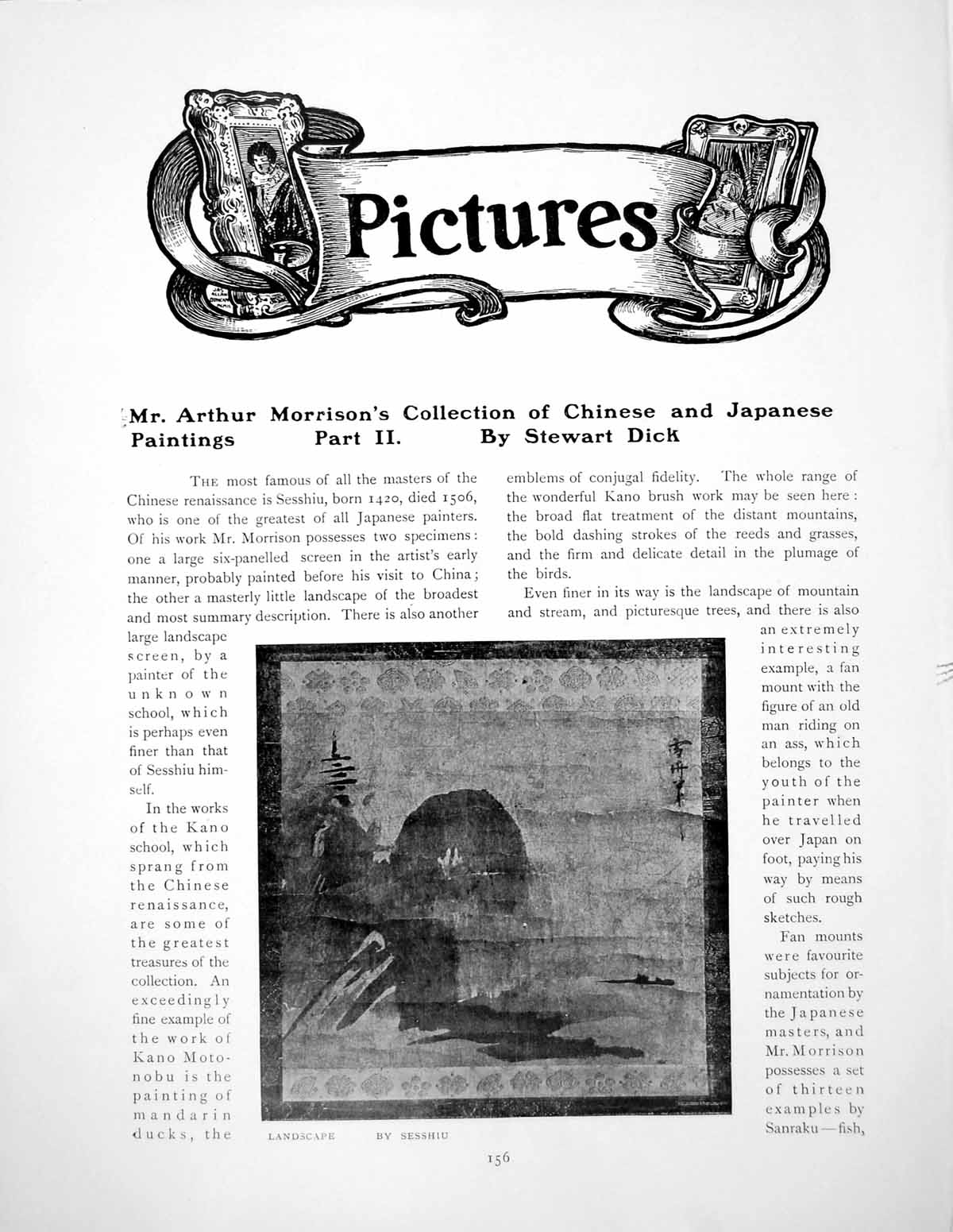 Old Print Mr A Morrison'S Chinese Japanese Paintings Part IiPages 1907