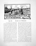 Antique Print Hermitage Collection At St. Petersburg Part IiiPages 1907