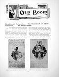 Original Old Antique Print Heraldry And Autographs The StammbuchPages 1907
