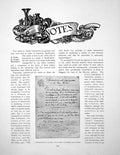 Old Print Notes Certificate By Alard Man Trap Bellarmine JugPages 1907
