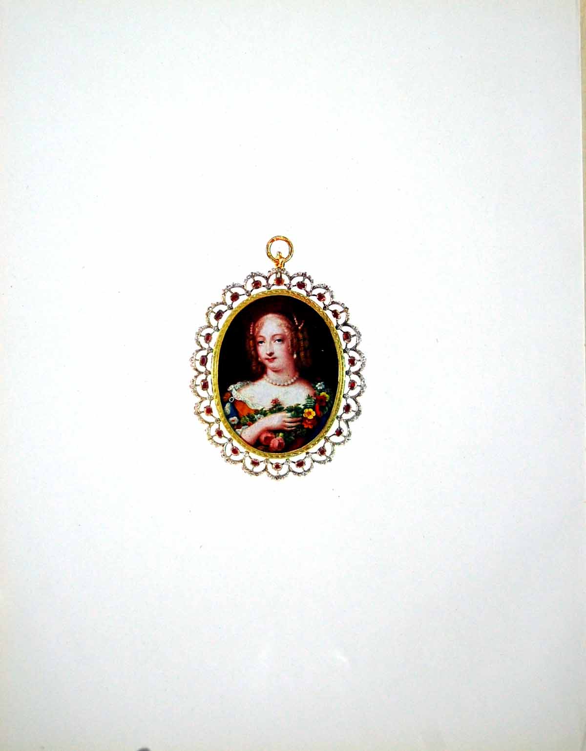 Old Antique Print La Duchesse De Chevreuse Collection Jg Tollemache 1907 20th