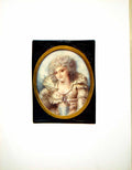 Antique Old Print Mrs Fitzherbert R Conway In Collection Jg Tollemache 1907