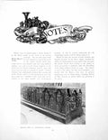 Old Antique Print Notes Robert Bruce'S Tomb Lowestoft TeapotPages 1908