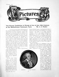 Old Antique Print Exhibition Works Art 18th Century In ParisPages 1908