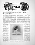 Antique Print Early English Lithographs And The Stage Part IiPages 1908