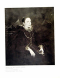 Antique Old Print Portrait Marchesa Durazzo A Van Dyck Kann Collection 1908