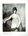Original Old Antique Print Mary Isabella Duchess Rutland Rev Wm Peters 1908