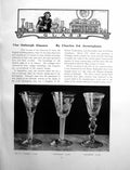Antique Old Print Oxburgh Glasses Watkin Pretender Houghton FiatPage 1908