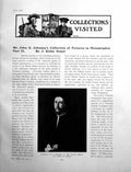Old Print John G. Johnson'S Collection Pictures Philidelphia Pt IiPages 1908