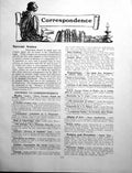 Antique Print Correspondence Man Books Candle Coins EngravingsPage 1908