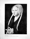Antique Old Print Portrait Young Girl Jan Scoreel Jg Johnson Collection 1908