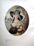 Antique Print The Charming Muser Attributed To T Prattent After W Ward 1908