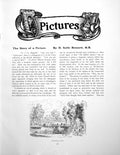 Antique Old Print Story Picture Rosamond'S Pond Charles MoultonPages 1909
