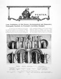 Old Antique Print Pewter Scottish Ecclestiastical DomesticPages 1909