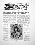 Old Print Some French Line Engravers Lombart Larmessin PitauPages 1909