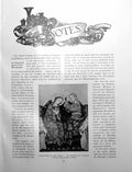 Old Antique Print Notes An Important Series Art MonographsPages 1909