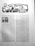 Antique Print Sale Room Men Top Hats Auctioneer Pictures BooksPages 1909