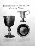 Antique Print Corporation Plate City York Silver Bread BasketPages 1909