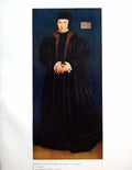 Original Old Antique Print Christina Denmark Duchess Milan Holbein 1909 20th