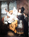 Old Print Merry Wives Windsor Act Iii Scene Iii Painted Rev W Peters 1909 20th
