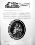 Original Old Antique Print Mr Lewis Harcourt'S Collection WaxesPages 1910