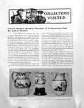 Antique Print Cnl. Herbert Brock'S Collection Earthenware JugsPages 1910