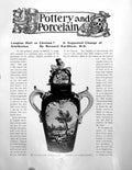 Antique Old Print Pottery And Porcelain Longton Hall Or Chelsea?Pages 1910