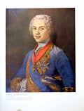 Original Old Antique Print Charles Dauphin De France By La Tour Pastels 1910