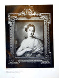 Antique Old Print Spring Portrait Lady From Pastel By Rosalba Carriera 1910
