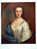 Antique Old Print Lady Mackintosh By Allan Ramsay Possession Pb Ficklin 1910