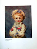 Antique Old Print The Fair Haired Boy By Fragonard Wallace Collection 1910 20th