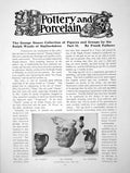 Antique Old Print George Stoner Figures Groups R Woods StaffsPages 1910