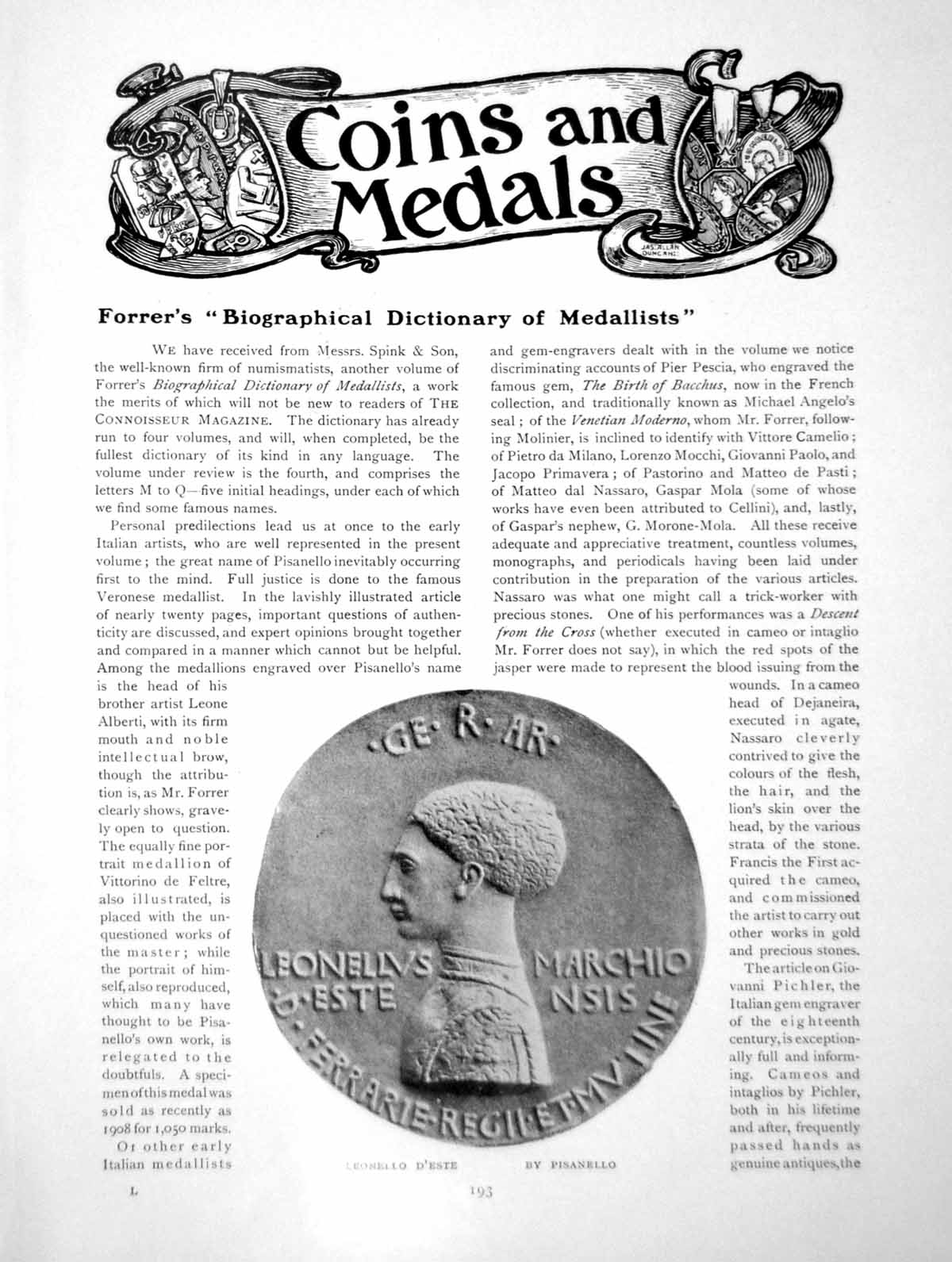 Antique Old Print Coins Medals Leonello D'Este Mary Queen ScotsPage 1910