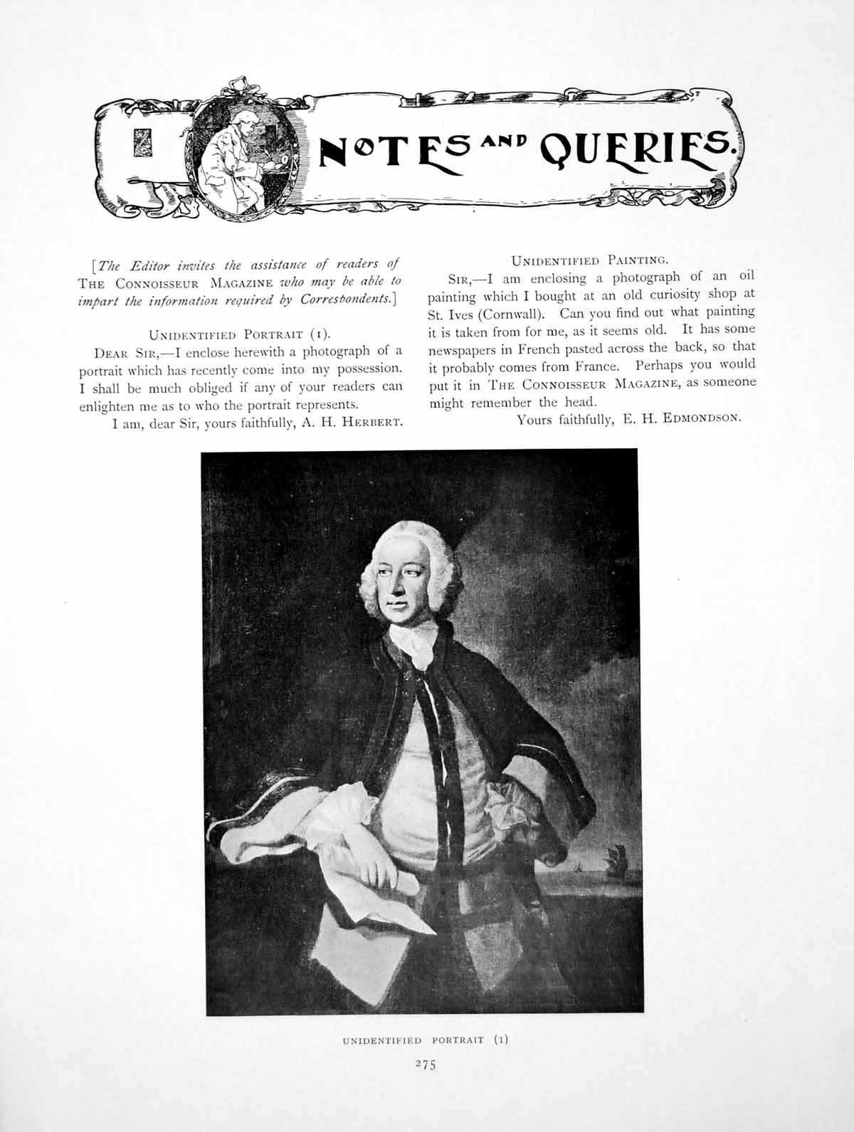 Antique Old Print Unidentified Portraits And Painting Male FemalePage 1910