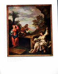 Old Print The Three Maries At The Tomb William Hogarth Part Triptych 1910 20th