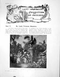Antique Print Lady Wantage'S Collection Pictures Lancret CorotPages 1911