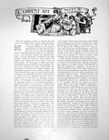 Antique Print Current Art Notes Puritans In Burlington ArcadePages 1911