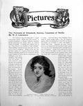 Old Antique Print Portraits Elizabeth Farren Countess DerbyPages 1911