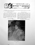 Old Antique Print Notes Queries Unlocated Portrait Sale RoomPages 1911
