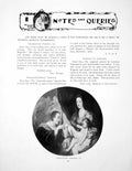 Old Notes Queries Unidentified Painting Portrait SpelmanPages 1911